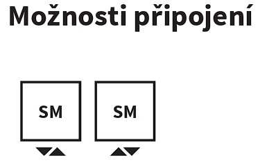 Koupelnový radiátor Variant Photo ISAN Melody připojení